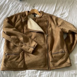 Woman’s: Ralph Lauren Tan Bomber Jacket